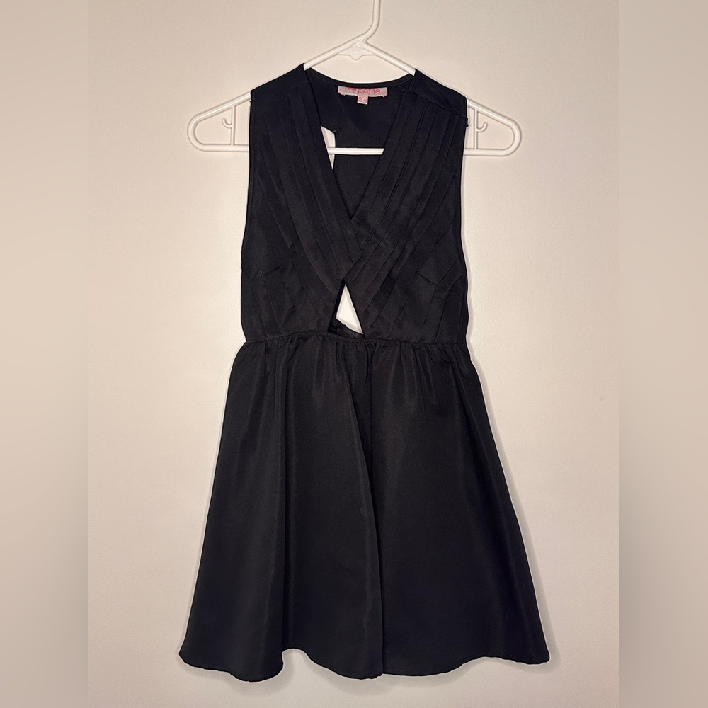 Elegant Black Petite Dress